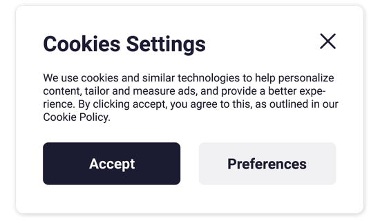 Cookies Settings